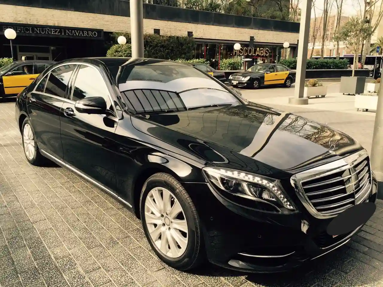Mercedes Clase E para transporte privado con chófer