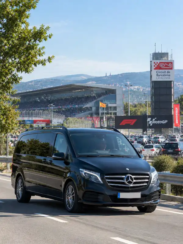 Transfer privado al Circuit de Barcelona-Catalunya